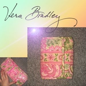 Vera Bradley Pink & Green Wallet